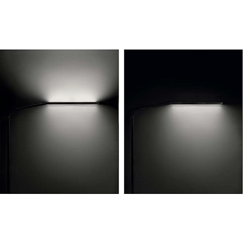Force One POWER glanzweiß LED-Stehleuchte 4000K