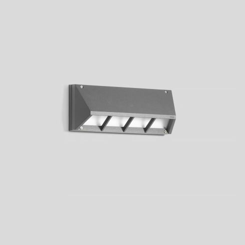 22385A LED-Wandleuchte, silber