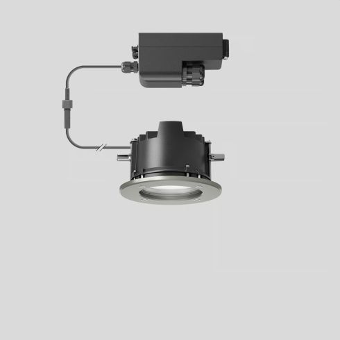24290K3 LED-Deckeneinbau-Tiefstrahler, edelstahl