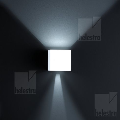 SIRI 44 weiß LED-Außenwandleuchte