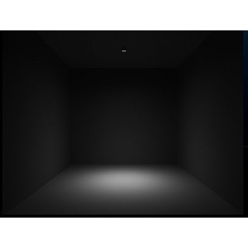 LOFT SQUARE weiß LED-Deckenanbauleuchte